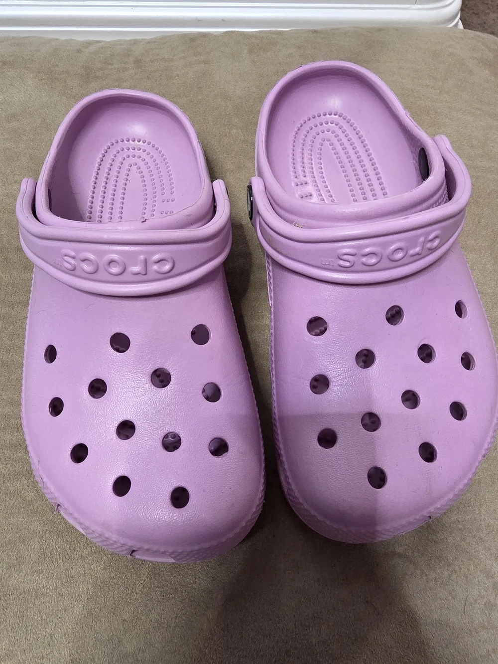 CROCS Kids Classic Clogs in Lavender
